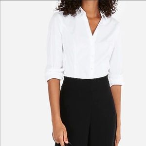 Express The Essential Shirt - White - Size L